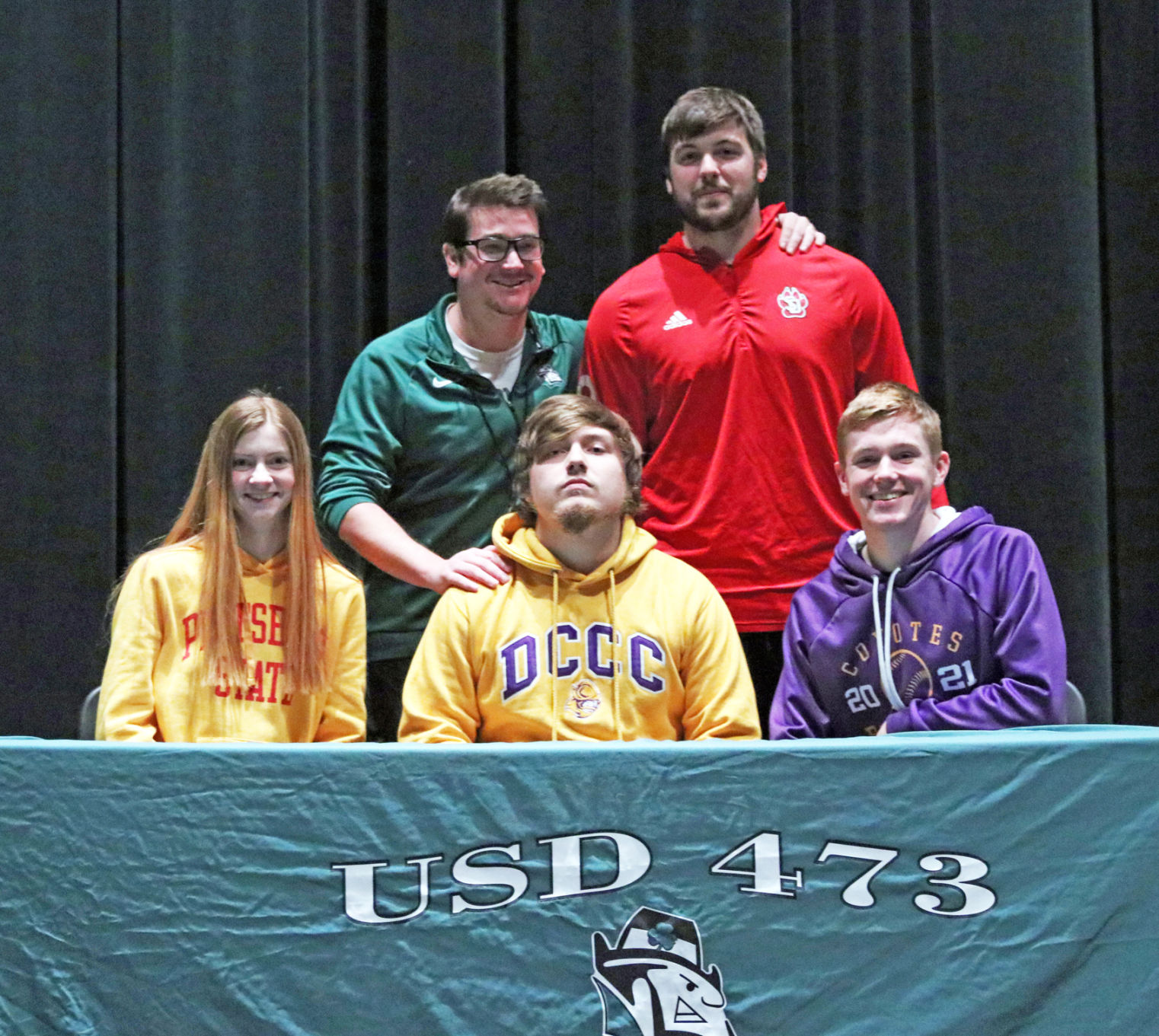 National Signing Day at Chapman High School